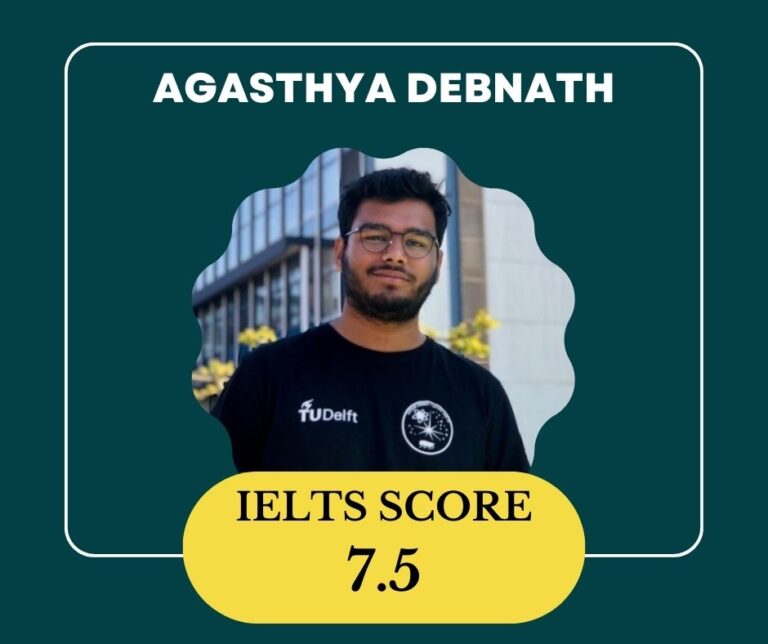 Agasthya debnath scored 7.5 in ielts