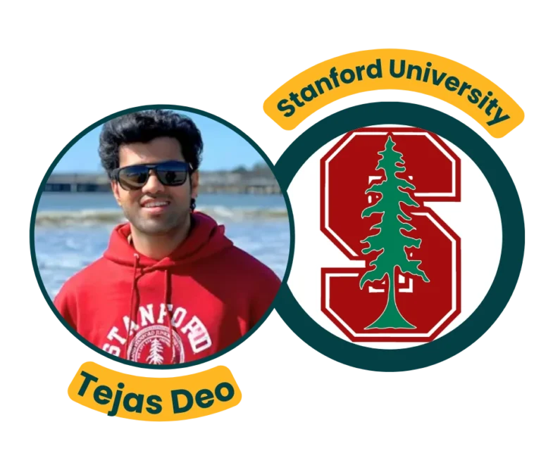 success story of an IMFS Student Tejas Deo got admission in Stanford University