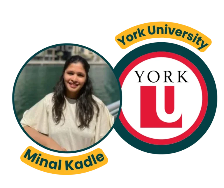 success story of an IMFS Student Minal Kadle got admission in York University