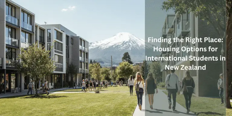 Finding the Right Place Housing Options for International Students in New Zealand | Best Study Abroad Consultants in India NewZealand